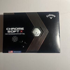 Callaway Chrome Soft X Golf Ball Dozen